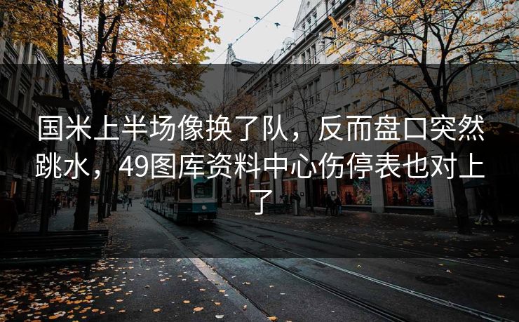 国米上半场像换了队，反而盘口突然跳水，49图库资料中心伤停表也对上了